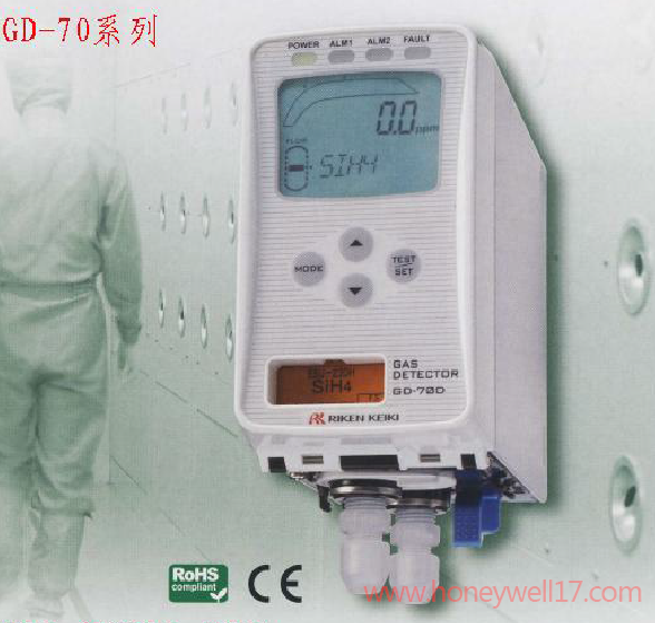 固定式氣體檢測(cè)報(bào)警儀GD-70D